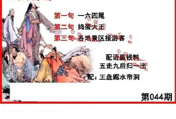 26044期: 福彩3D丹东全图分析