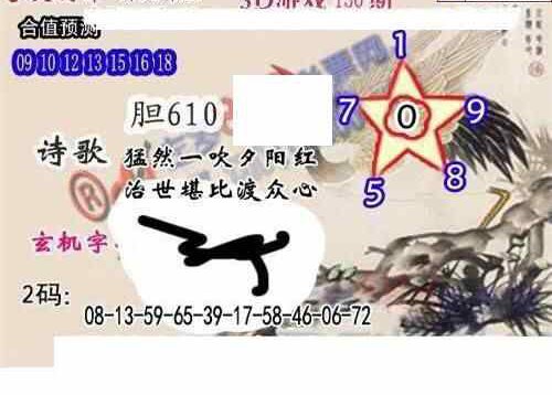 24150期: 白老3D杀码图版