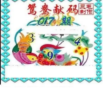 26017期: 三毛3D精品图谜