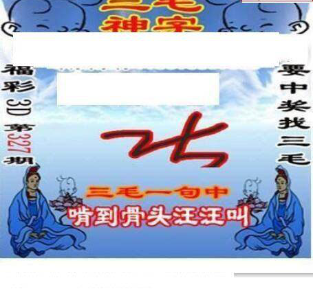 24327期: 三毛3D精品图谜