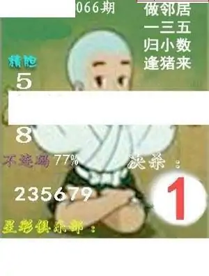 25066期: 白老3D杀码图版