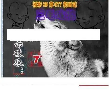 26077期: 三毛3D精品图谜