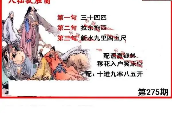 25275期: 福彩3D丹东全图分析