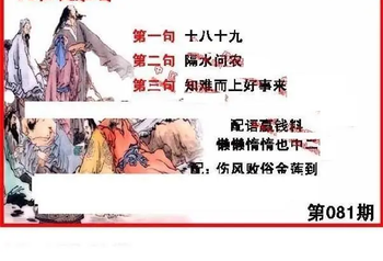 26081期: 福彩3D丹东全图分析