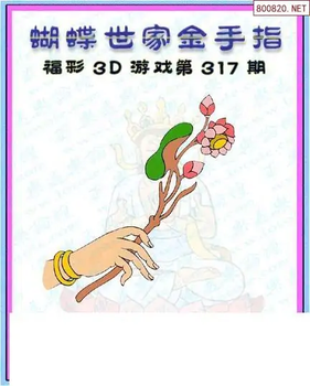 25317期: 3D蝴蝶世家蝴蝶彩图