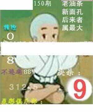 24150期: 白老3D杀码图版