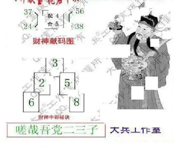 26062期: 大兵福彩3D黄金报图版