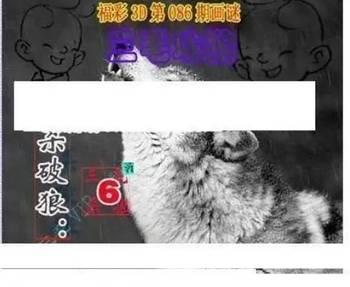 26086期: 三毛3D精品图谜