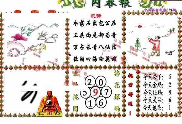 25039期: 福彩3D丹东全图分析