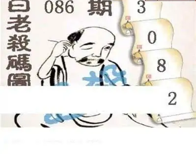 25086期: 白老3D杀码图版