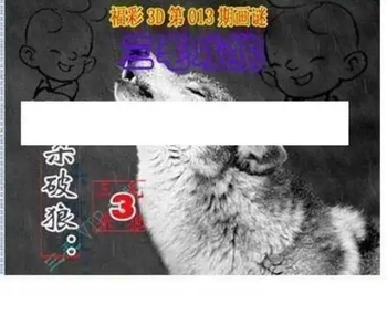 26013期: 三毛3D精品图谜
