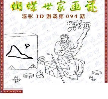 26094期: 3D蝴蝶世家蝴蝶彩图