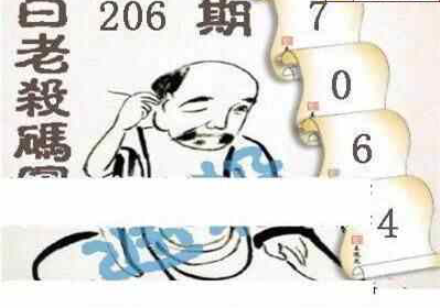 24206期: 白老3D杀码图版