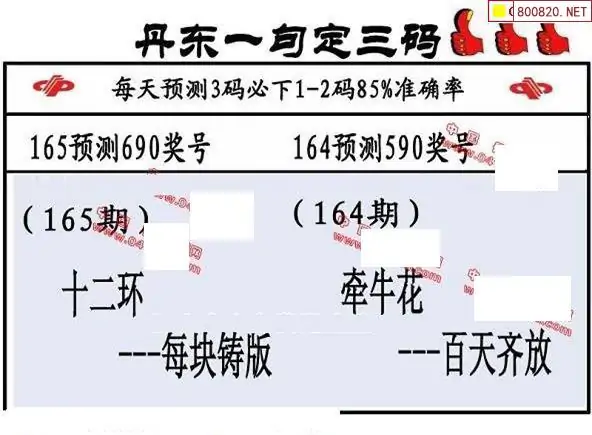 25165期: 福彩3D丹东全图分析