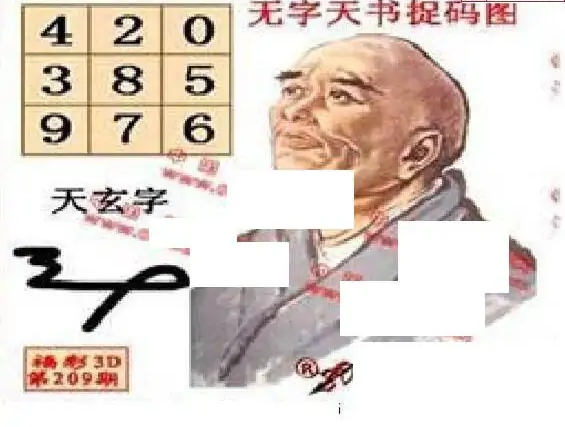 25209期: 福彩3D丹东全图分析