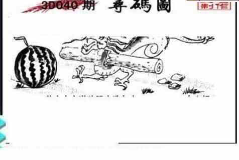 25040期: 三毛3D精品图谜