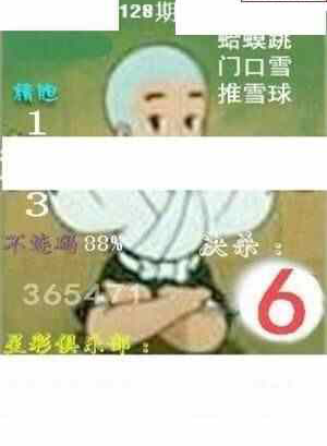 24128期: 白老3D杀码图版