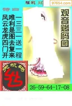 福彩3D26033期天中全套预测分析图
