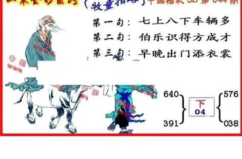 26044期: 福彩3D丹东全图分析