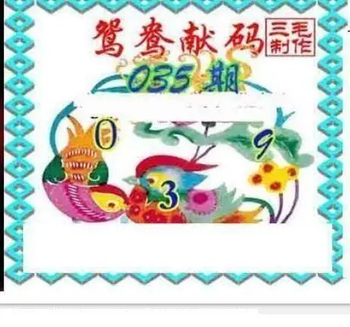 26035期: 三毛3D精品图谜