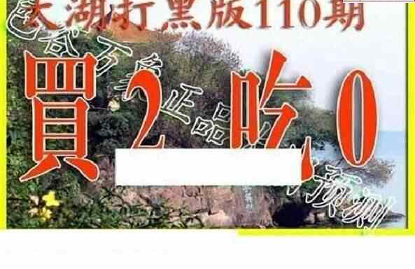 24110期: 太湖图福彩3D精品预测