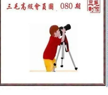 26080期: 三毛3D精品图谜