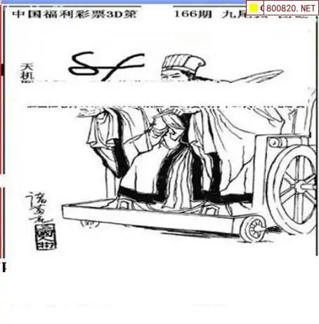 25166期: 三毛3D精品图谜