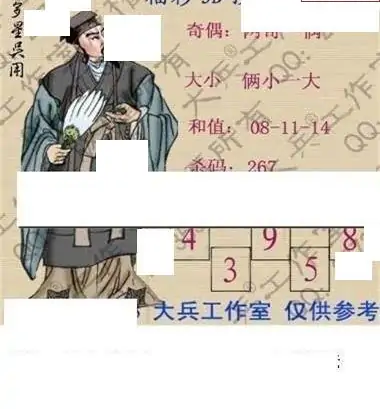 25143期: 大兵福彩3D黄金报图版