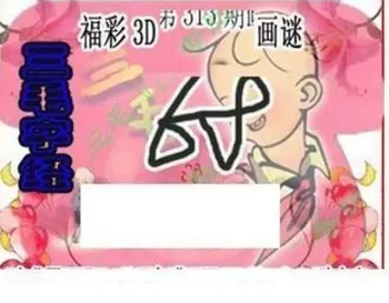25313期: 三毛3D精品图谜
