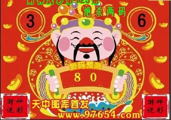 25123期: 财神说彩3D全套图版