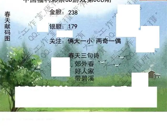 25066期: 大兵福彩3D黄金报图版