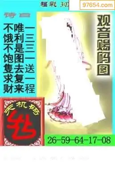 福彩3D26053期天中全套预测分析图