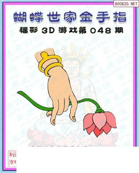26048期: 3D蝴蝶世家蝴蝶彩图