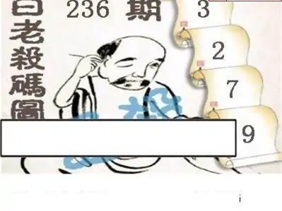 25236期: 白老3D杀码图版