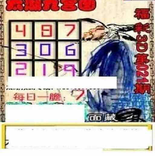 25021期: 太湖图福彩3D精品预测