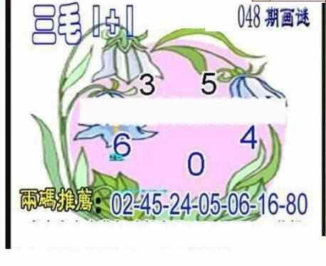 25048期: 三毛3D精品图谜