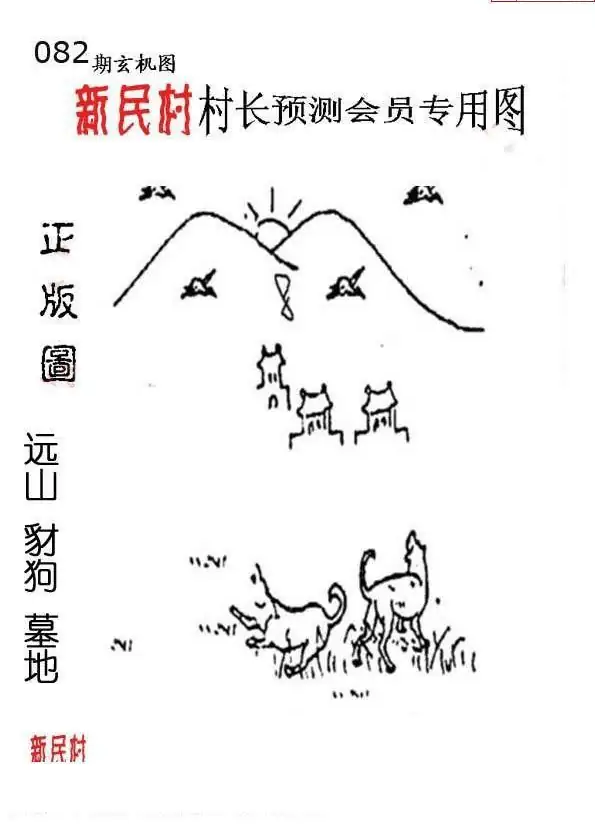 25082期: 老村长福彩3D天天图谜