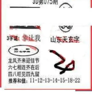 26075期: 福彩3D丹东全图分析