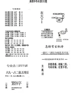 26098期: 福彩3D全套图版参考