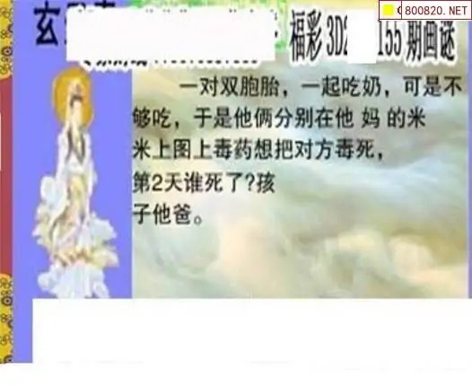 25155期: 三毛3D精品图谜