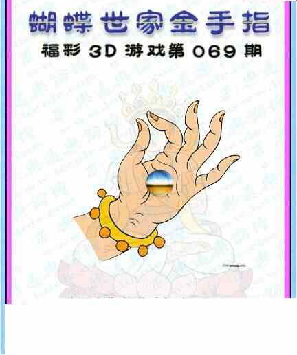 24069期: 3D蝴蝶世家蝴蝶彩图