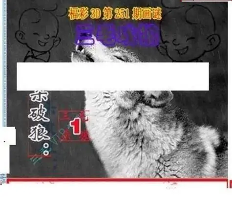 25251期: 三毛3D精品图谜