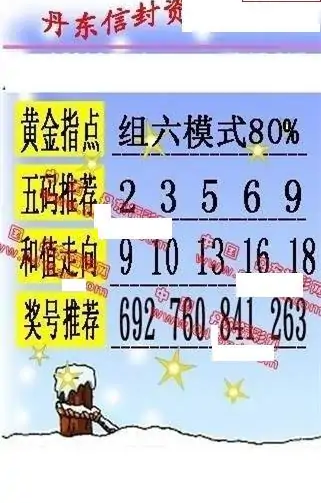 25142期: 福彩3D丹东全图分析