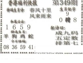 25349期: 白老3D杀码图版