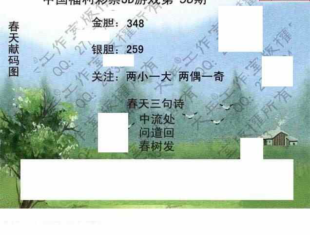 25058期: 大兵福彩3D黄金报图版