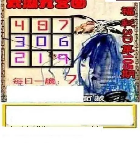 25105期: 太湖图福彩3D精品预测