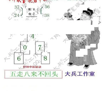 26098期: 大兵福彩3D黄金报图版