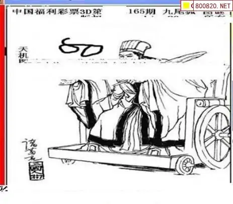 25165期: 三毛3D精品图谜