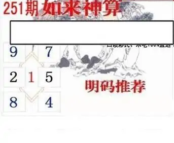 25251期: 白老3D杀码图版