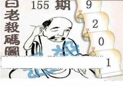 24155期: 白老3D杀码图版